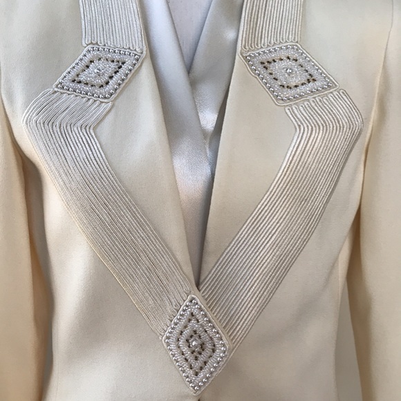 Vintage Nolan Miller 3-Piece Embellished Suit - Picture 3 of 17
